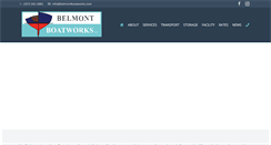 Desktop Screenshot of belmontboatworks.com